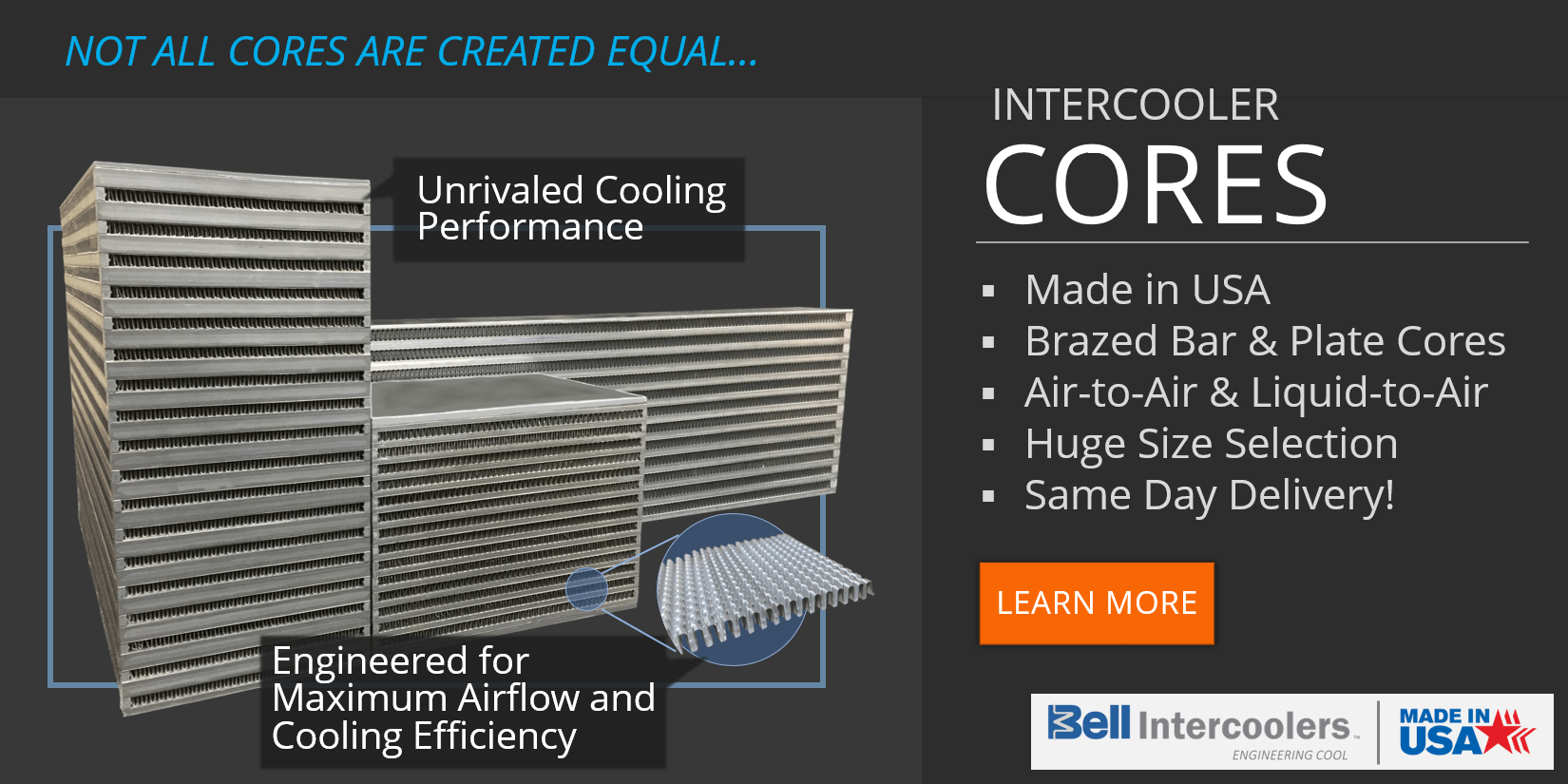 Bell Intercoolers Custom Intercooler and Core Solutions