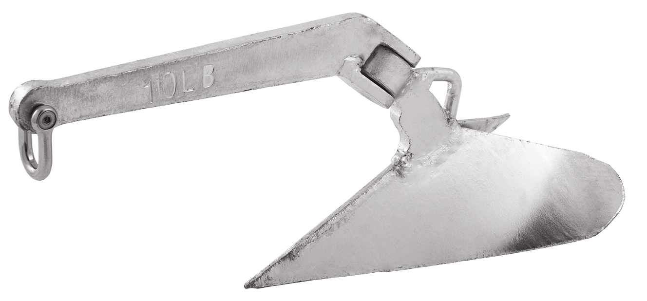 35Lb 16Kg Galvanised Plough Anchor Bell Marine