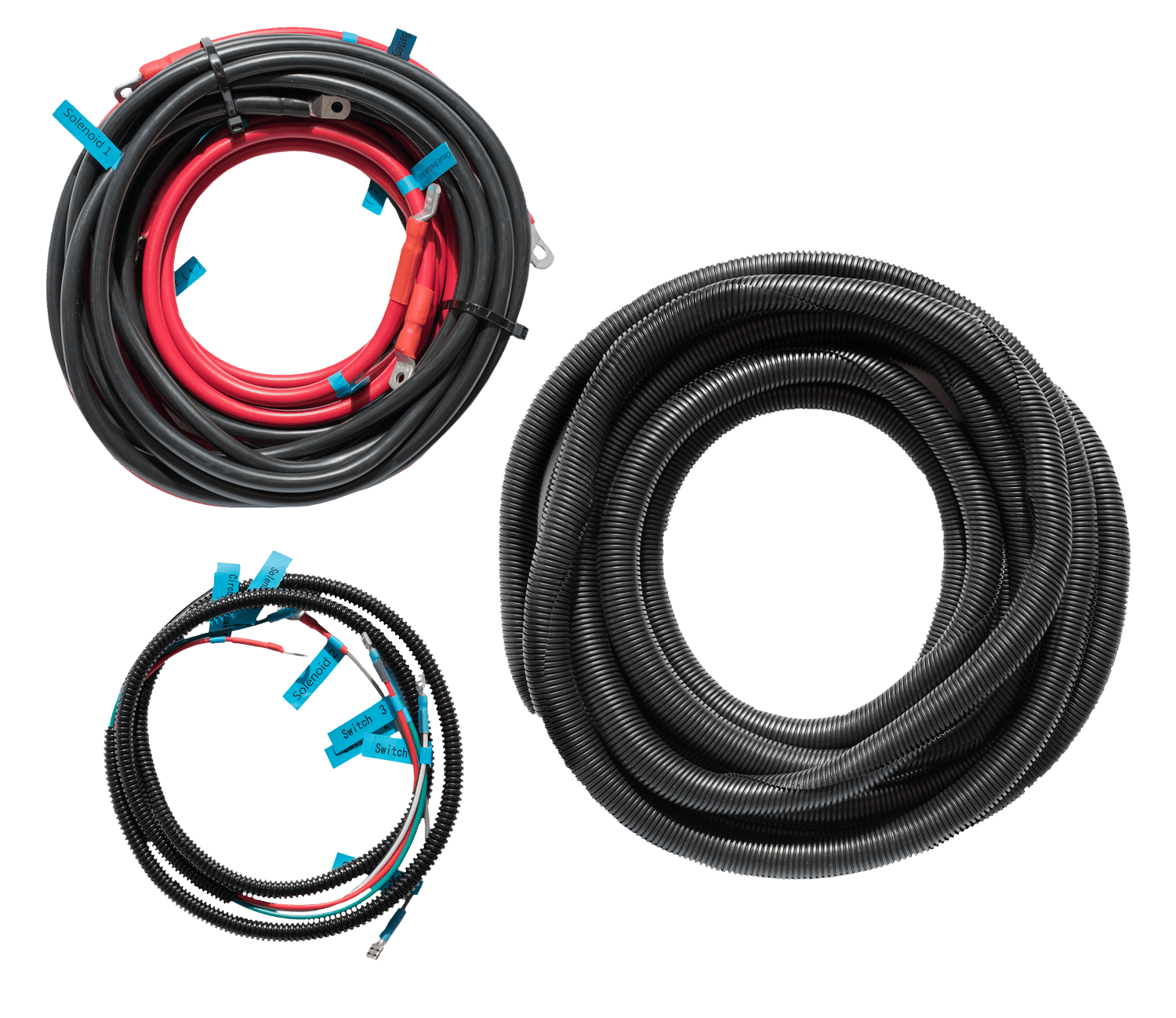 Marine Wiring Loom For Viper Pro Series II 1500 Drum Winch Tinned