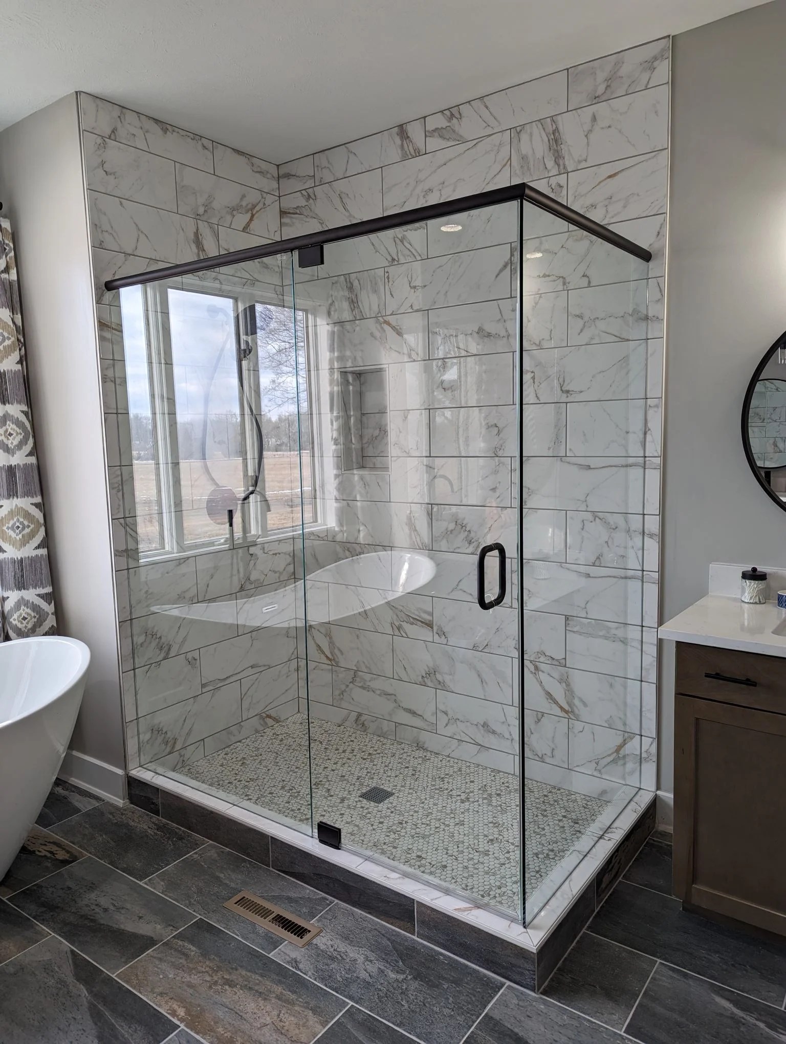 Shower Doors and Shower Enclosures Bell Mirror & Glass