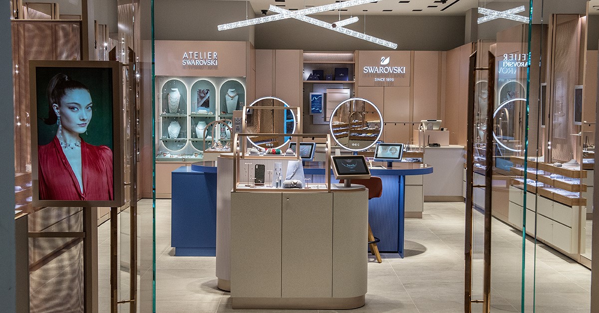 Swarovski launches their first digital concept store in the United