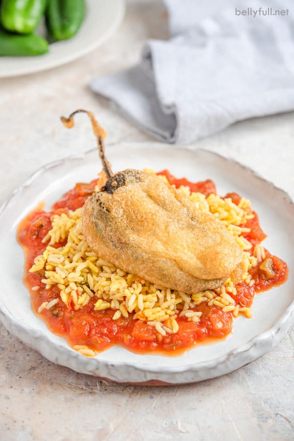 Chile Rellenos (step by step guide + video) Belly Full