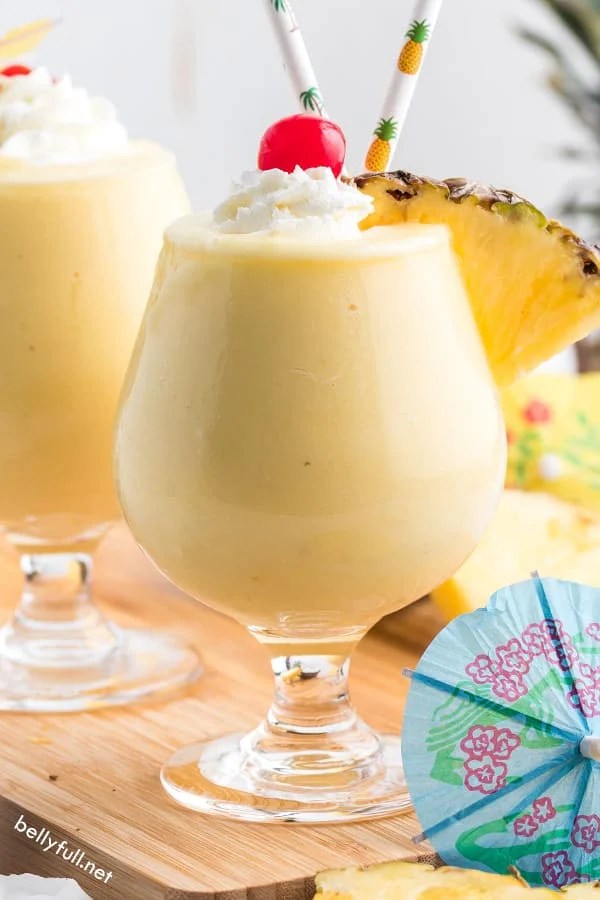 Piña Colada Recipe {Frozen Pina Colada} Belly Full