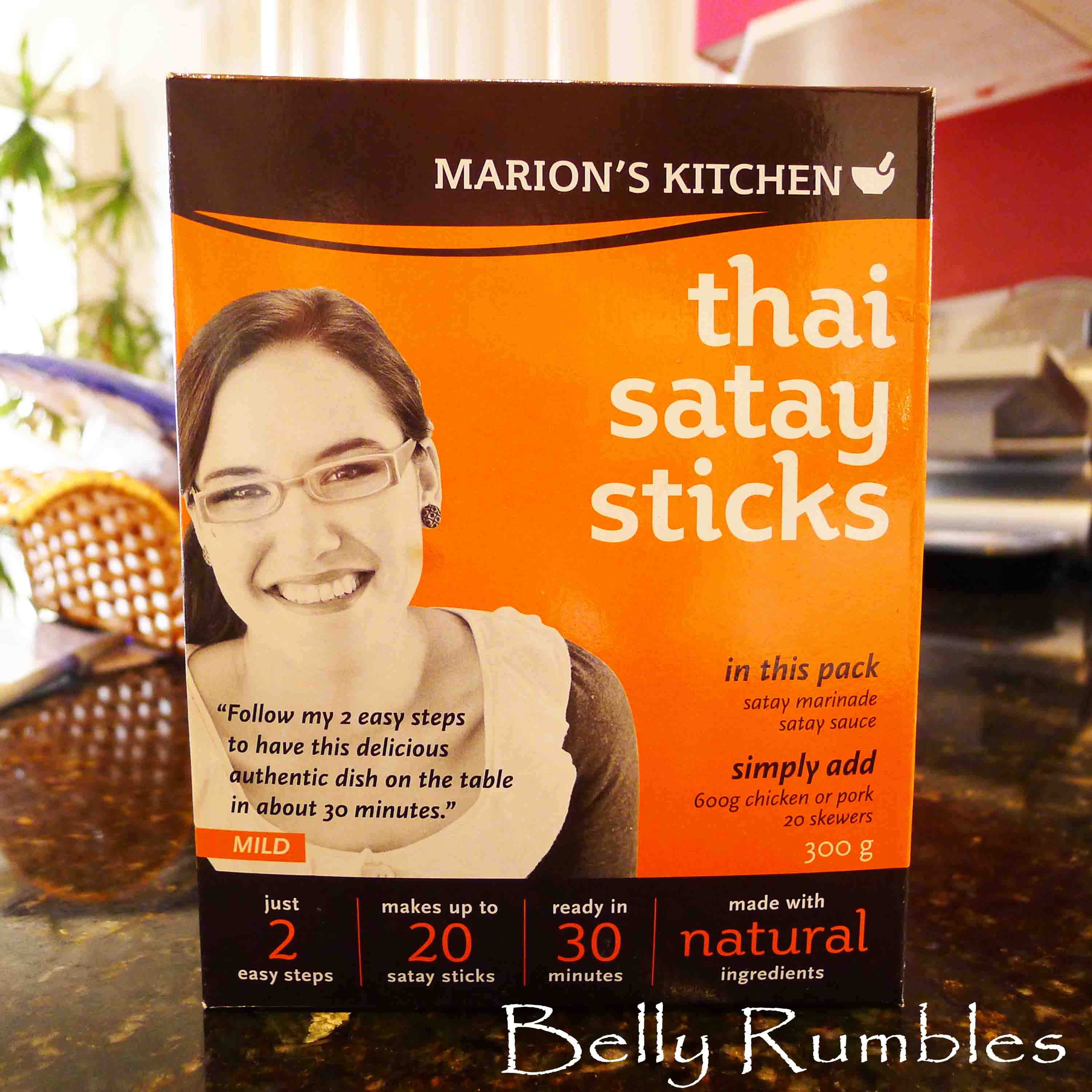 Road Test Marion's Kitchen Thai Satay Sticks Belly Rumbles
