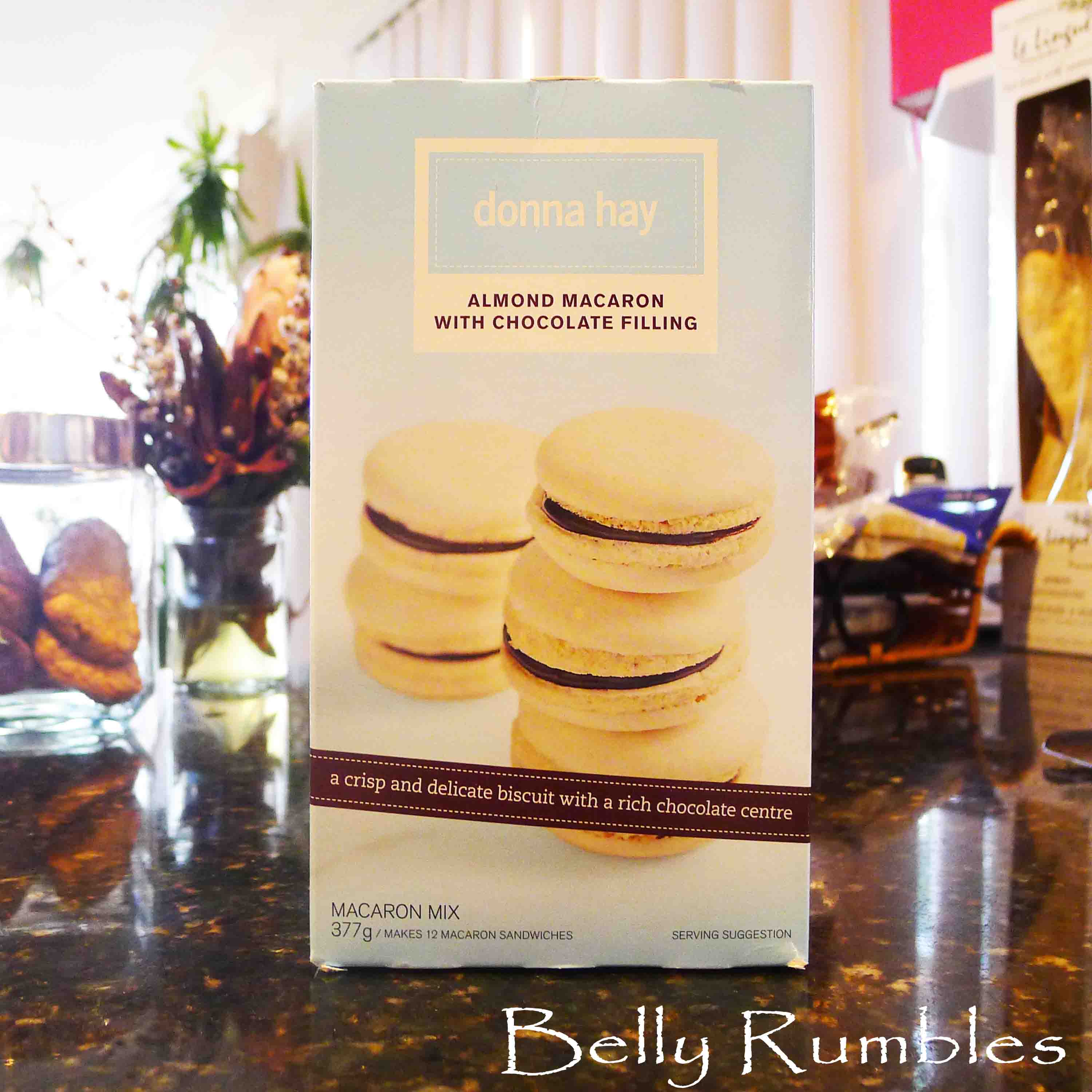 Road Test Donna Hay Almond Macaron with Chocolate Filling Belly Rumbles