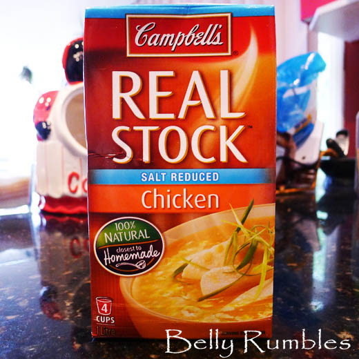 Is there chicken in your store bought chicken stock?