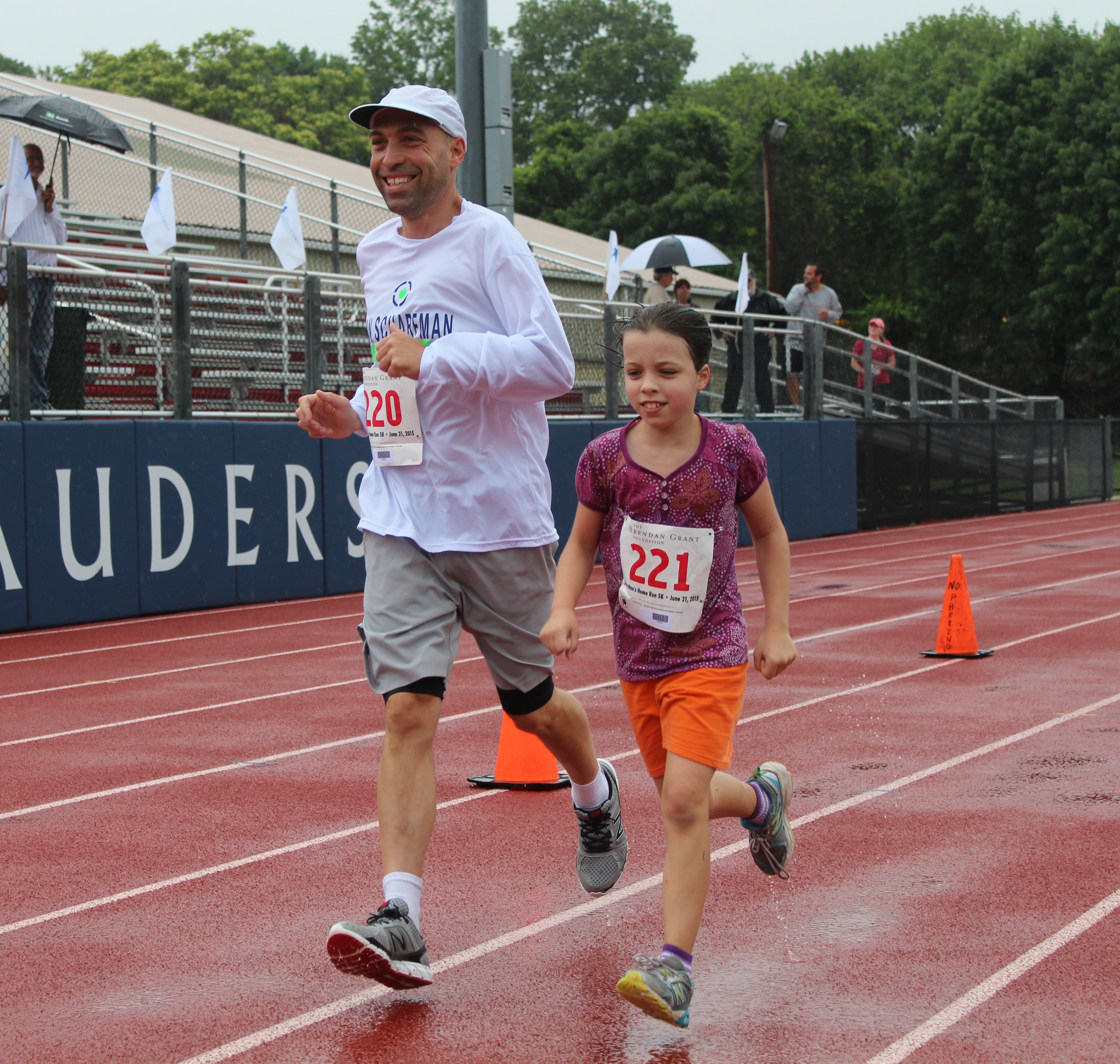 A Little Rain Equals Fast Times At Brendan’s Home Run 5K