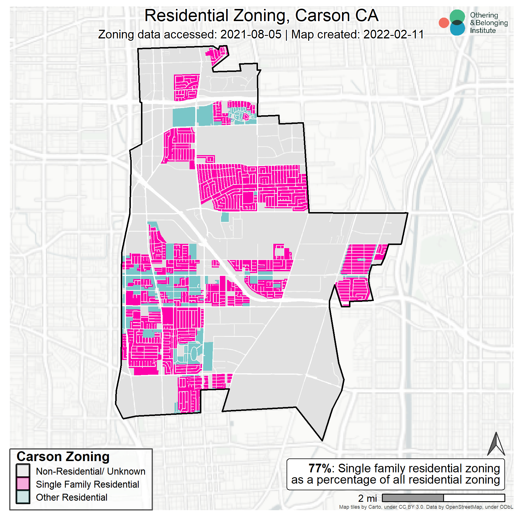 Greater LA Region Zoning Maps Othering & Belonging Institute