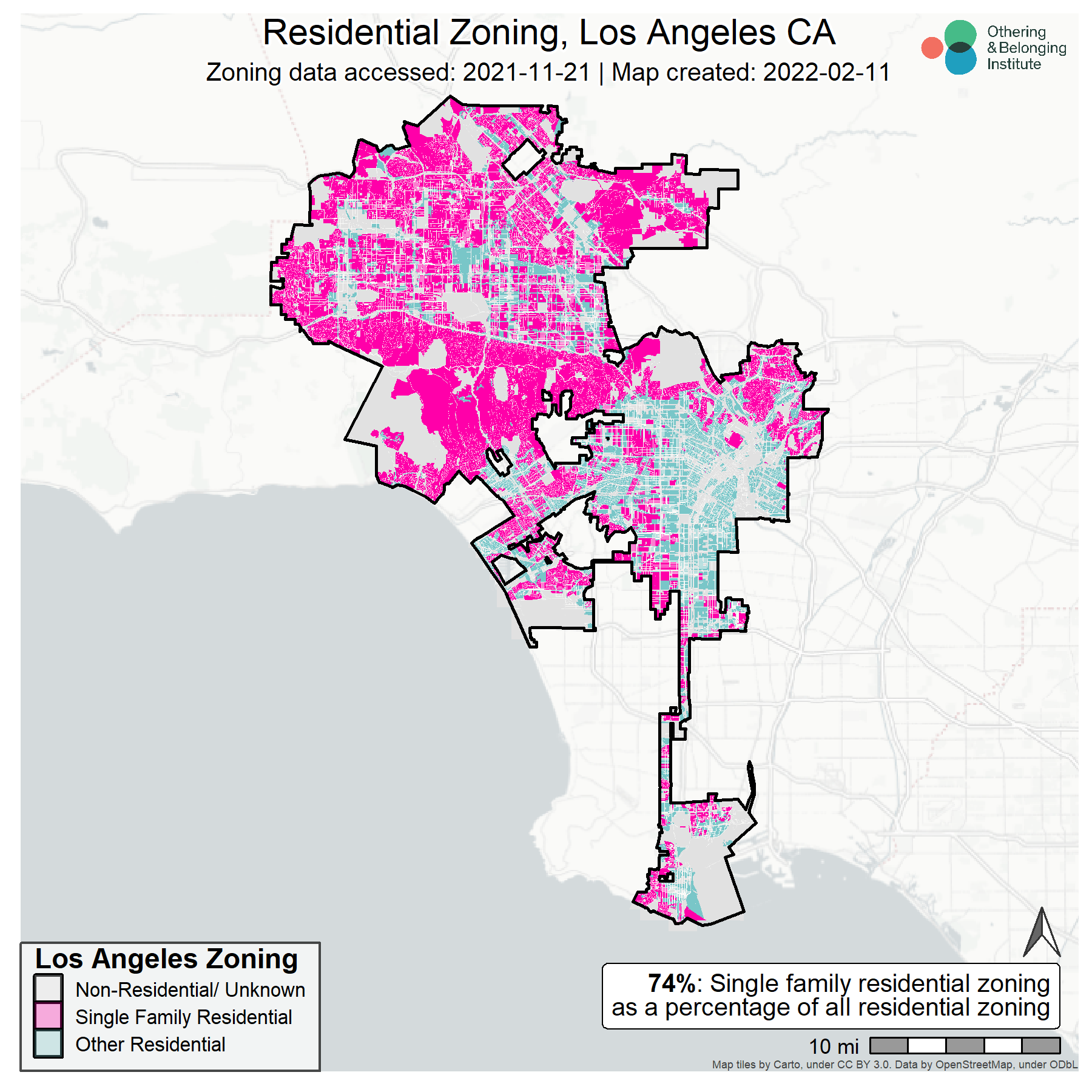 Los Angeles County Zoning Map Here's How La's Suburban-Style Zoning Contributes To Racial Disparities | Laist