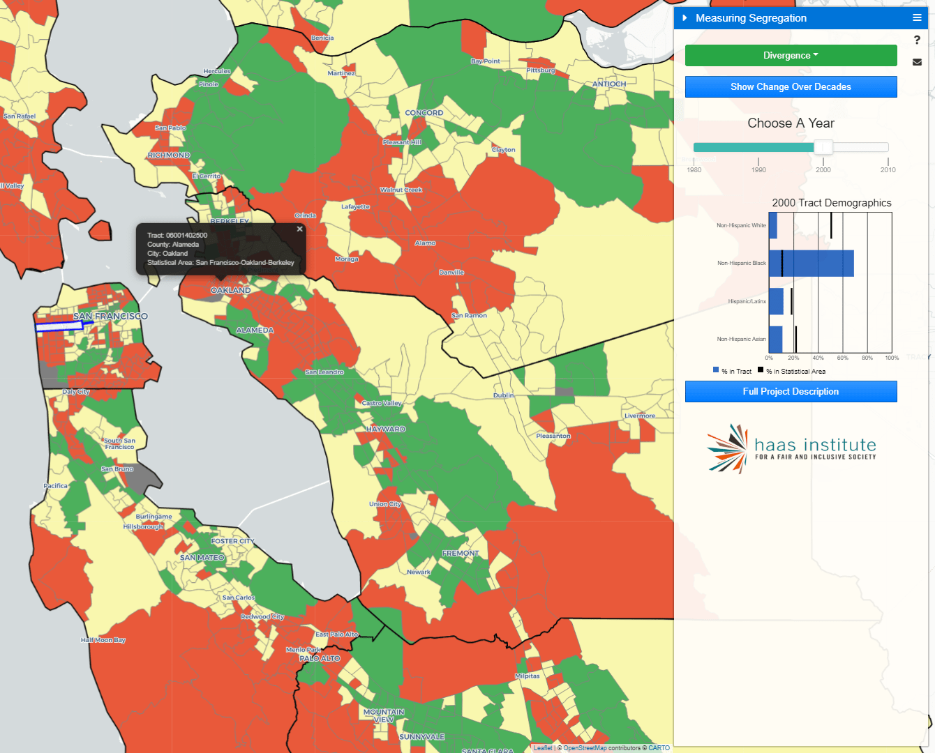 Bay Area More Segregated Now than in 1970, Interactive Map Reveals