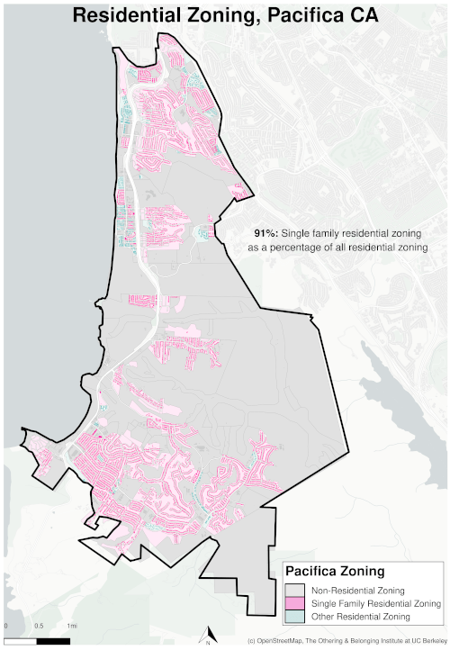 Bay Area Zoning Maps Othering & Belonging Institute