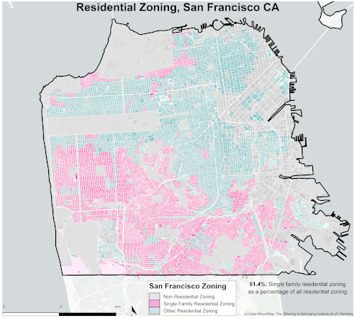 Bay Area Zoning Maps Othering & Belonging Institute