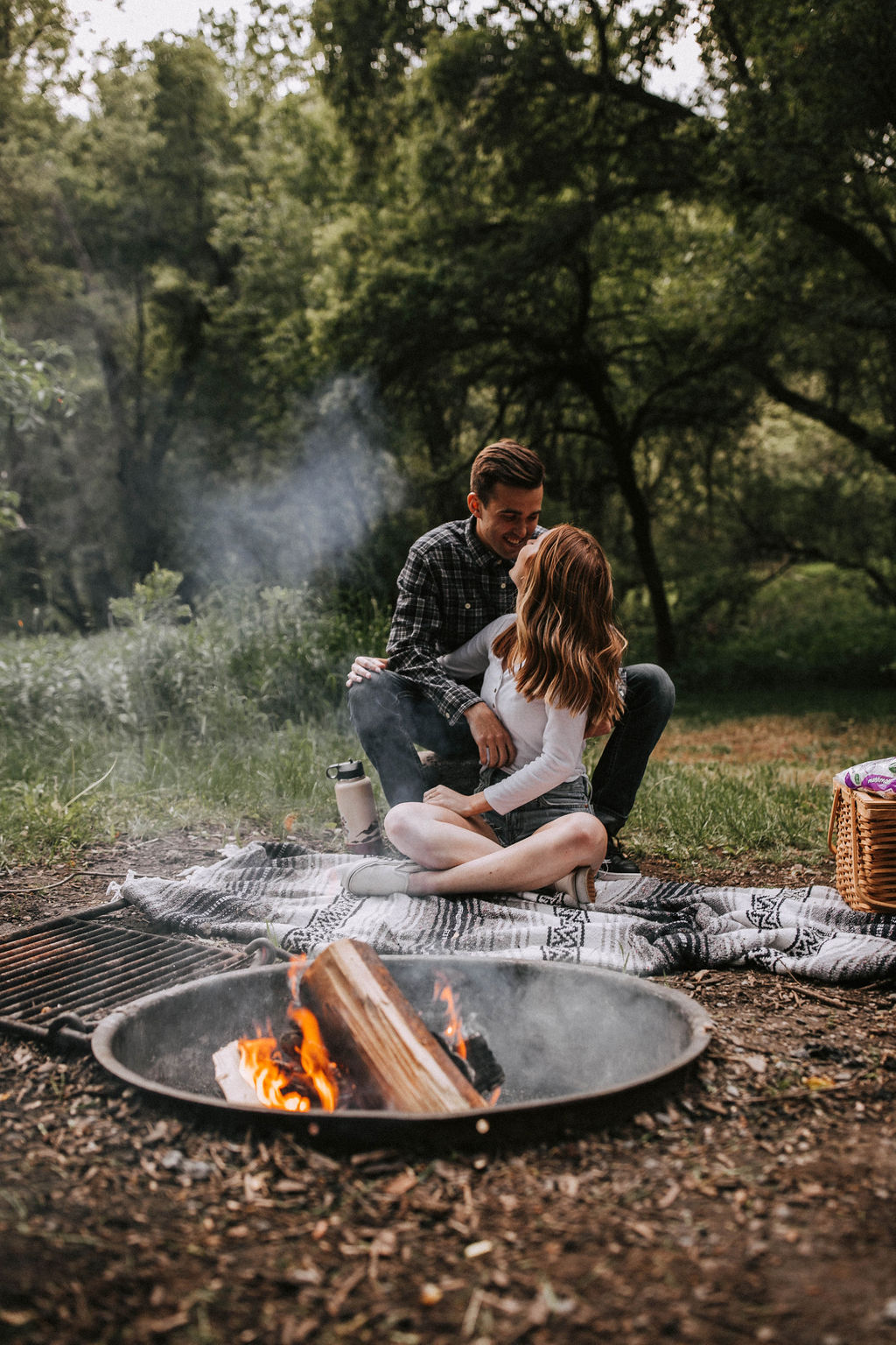 Campfire Couple Shoot by Kevyn Bruce › Beloved Stories