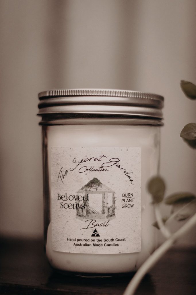 The Secret Garden Soy CandleBasil Beloved Scents