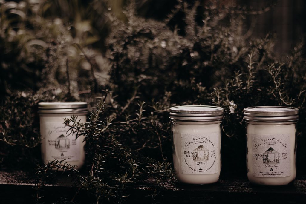 The Secret Garden Soy Candle Mint Beloved Scents