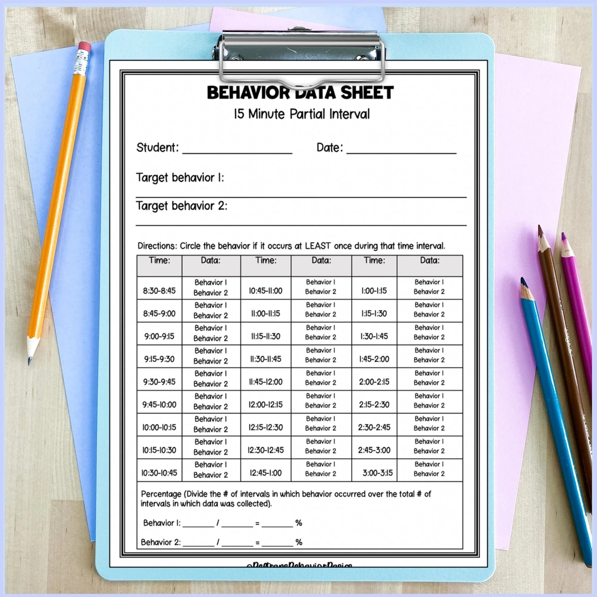 Using Partial Interval Recording To Track Behaviors