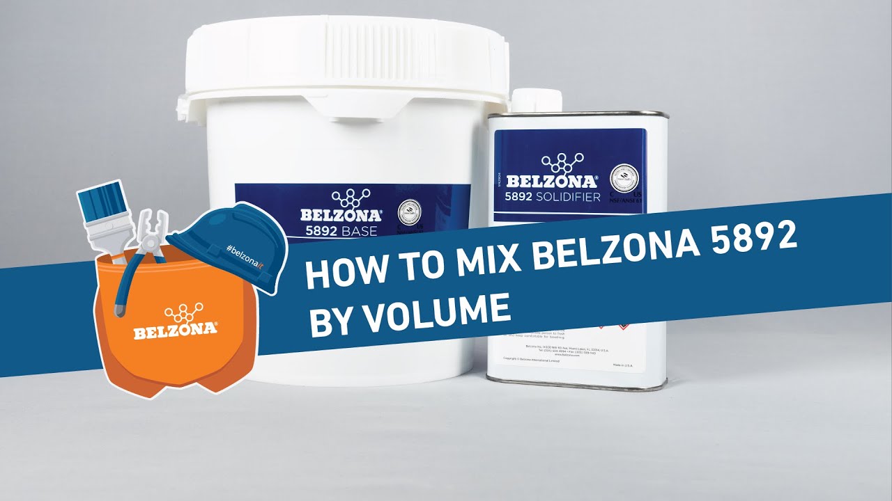 How to Mix Belzona 5892 by Volume Belzona Video Library