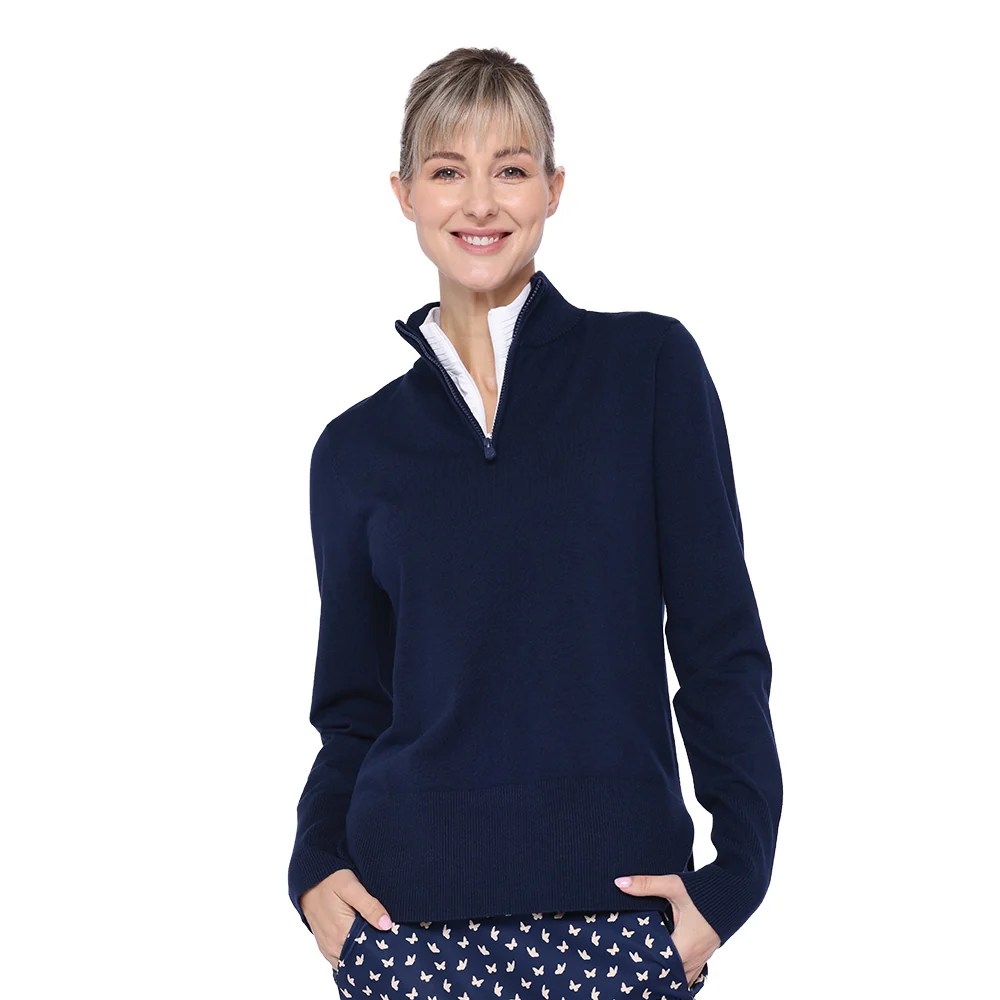 QUARTER ZIP SWEATER Belyn Key