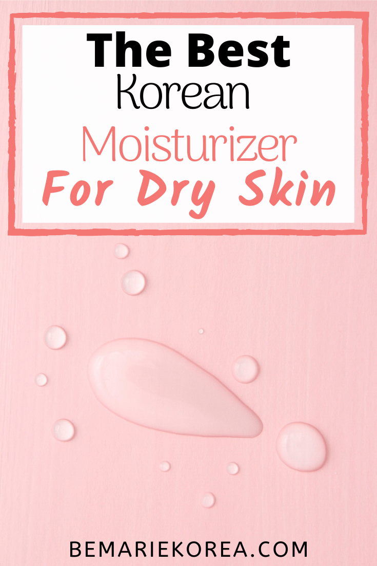 korean products for dry skin