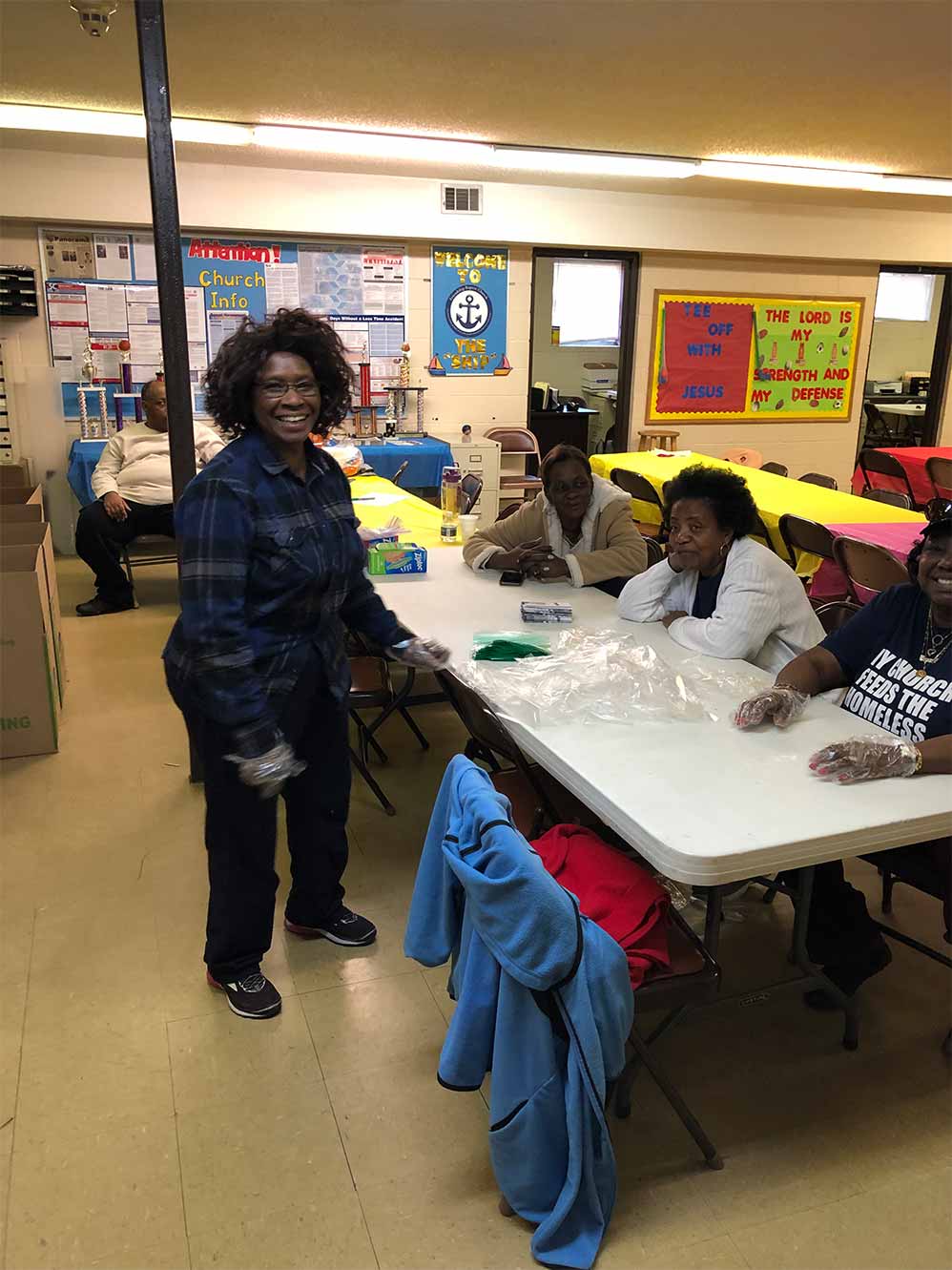 Helping Families From the Allen Benedict Court Housing Project