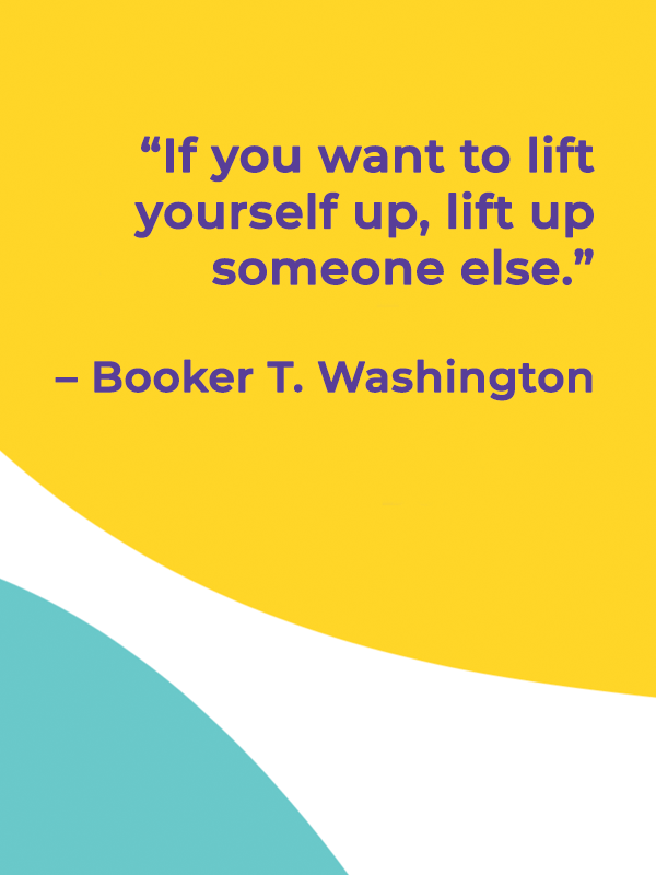 To lift yourself up... Be Momentful