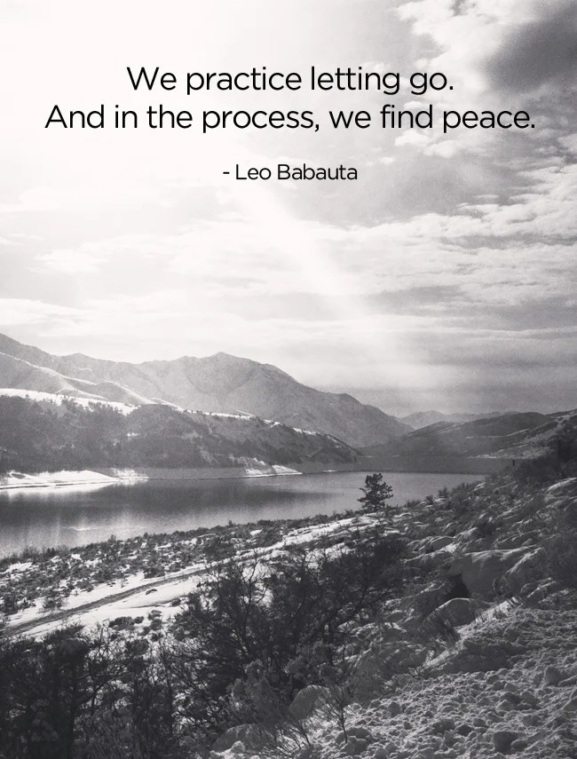 letting go of stress quotes Letting Go Of Frustrations & Stress - Be More With Less