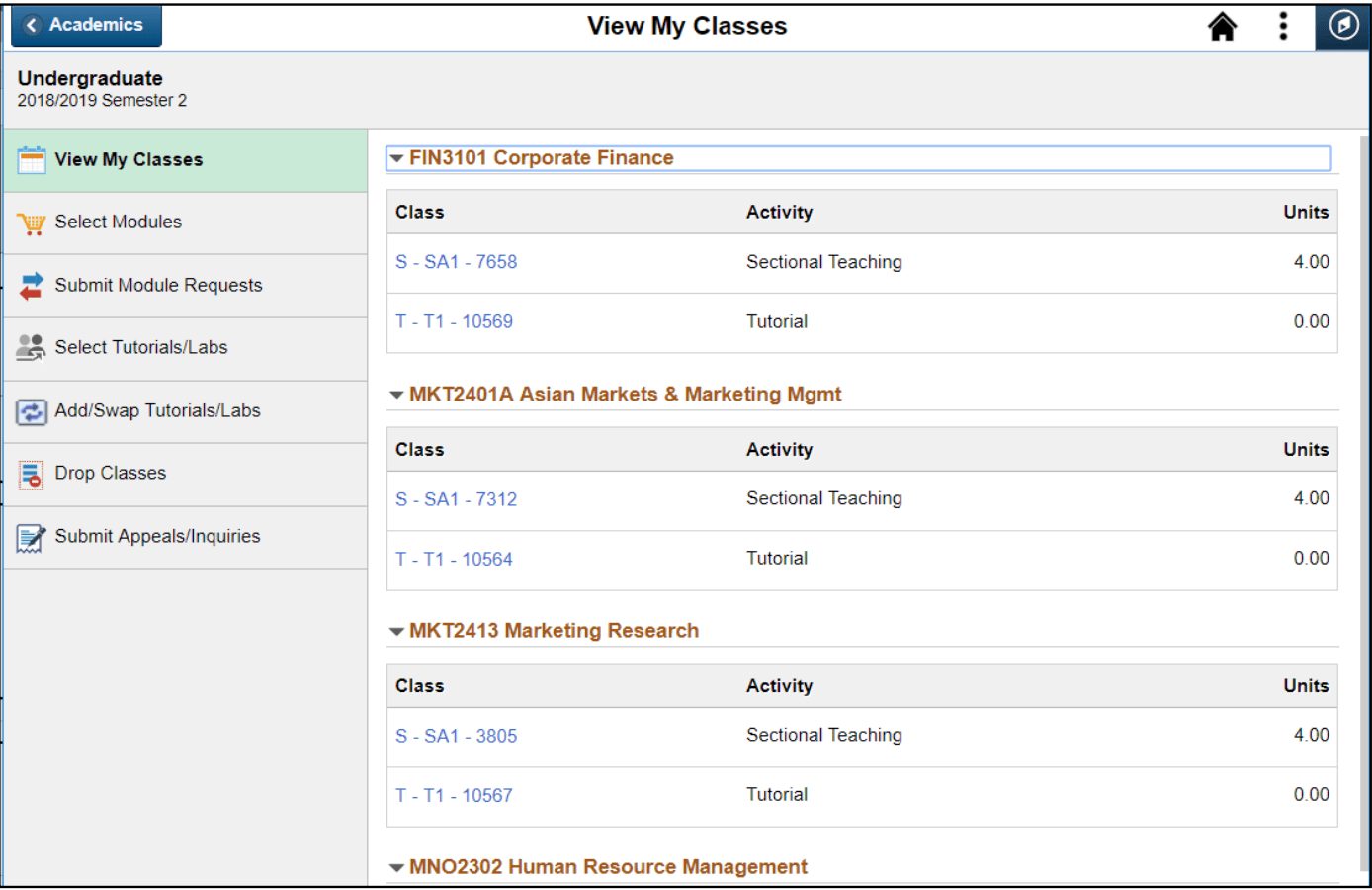 NUS Module Registration (ModReg) Guide BEMS
