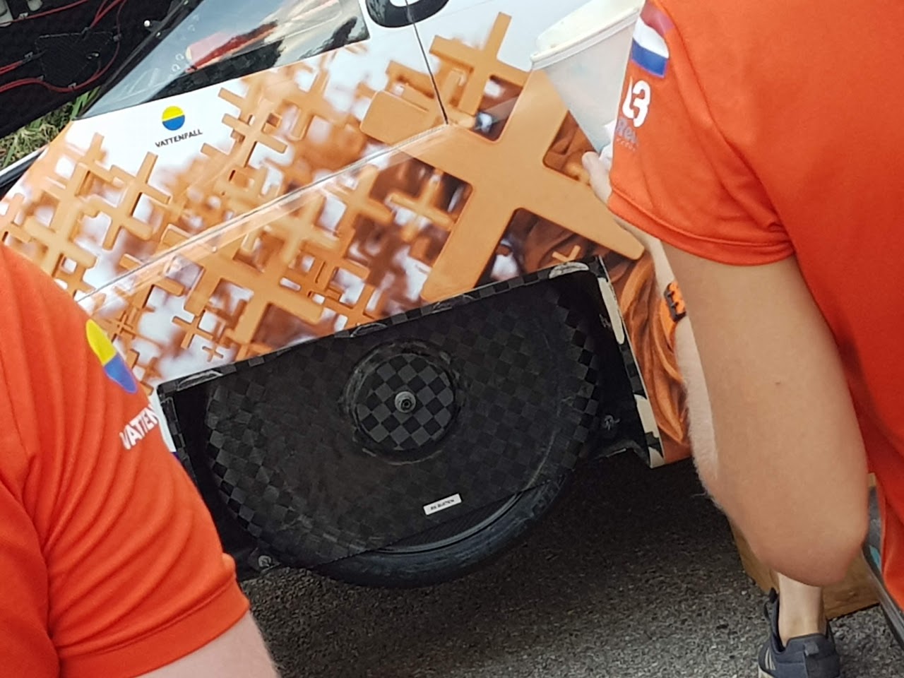 Solar Car Aero Series Wheel Covers Foamy CFD Stuff