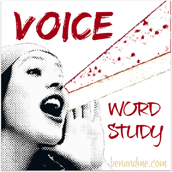 Word Study Voice Ben and Me
