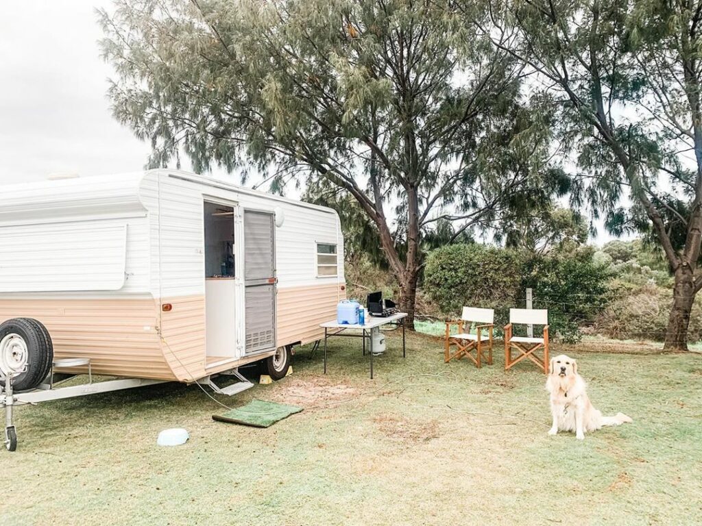 How to renovate a vintage caravan Maggie The Millard Ben & Michelle