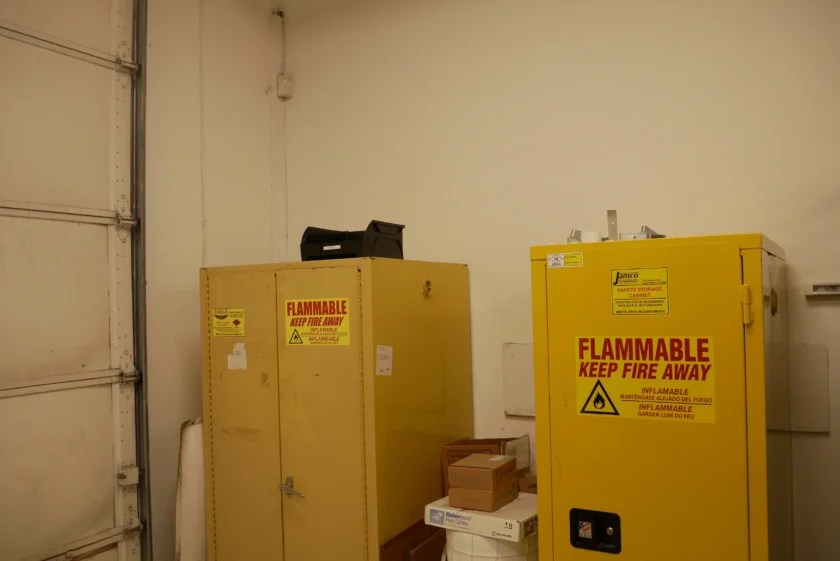 Hazardous Material Storage Benchmark Lab's Safety Solutions