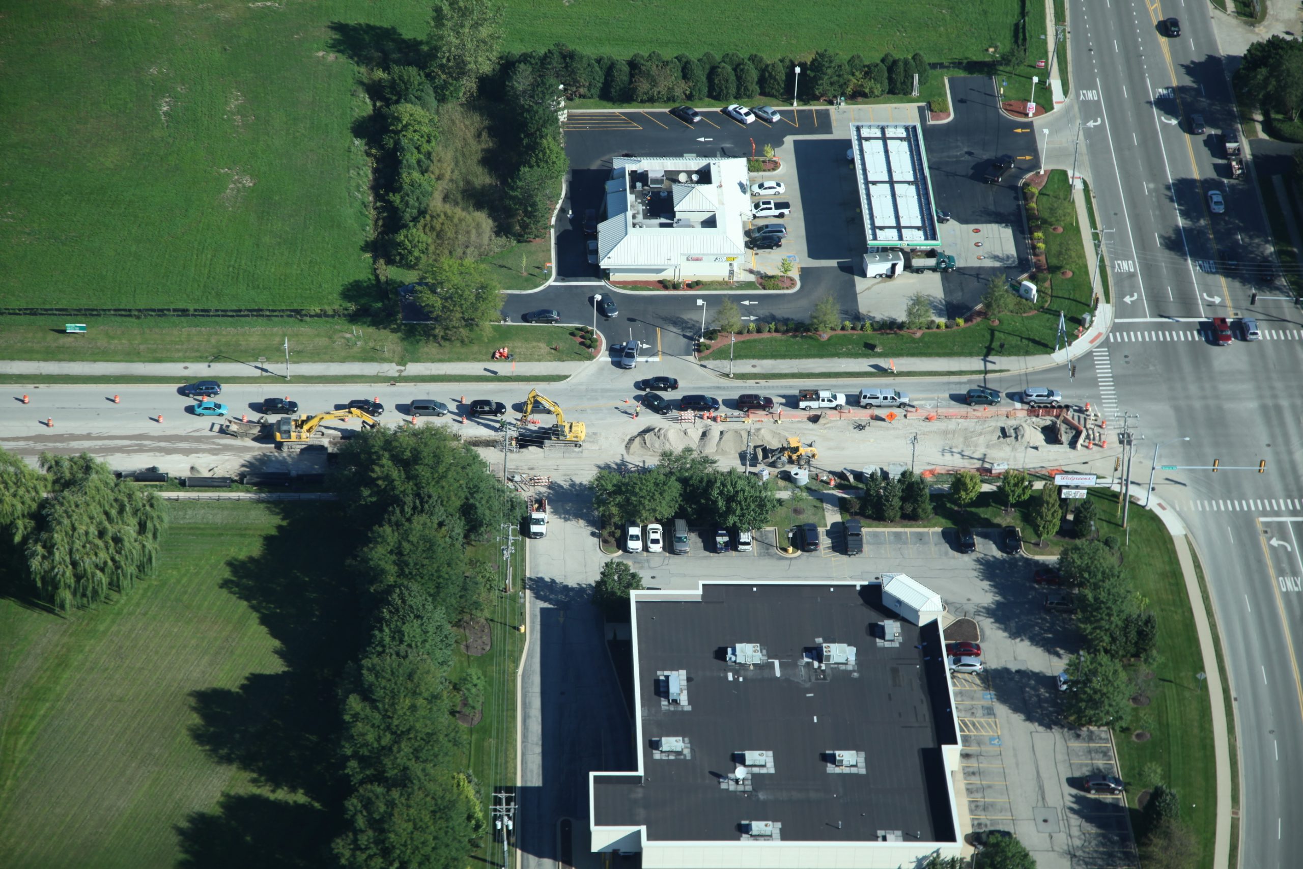 Romeoville Gateway and Bartlett Lake Water Line Benchmark Construction