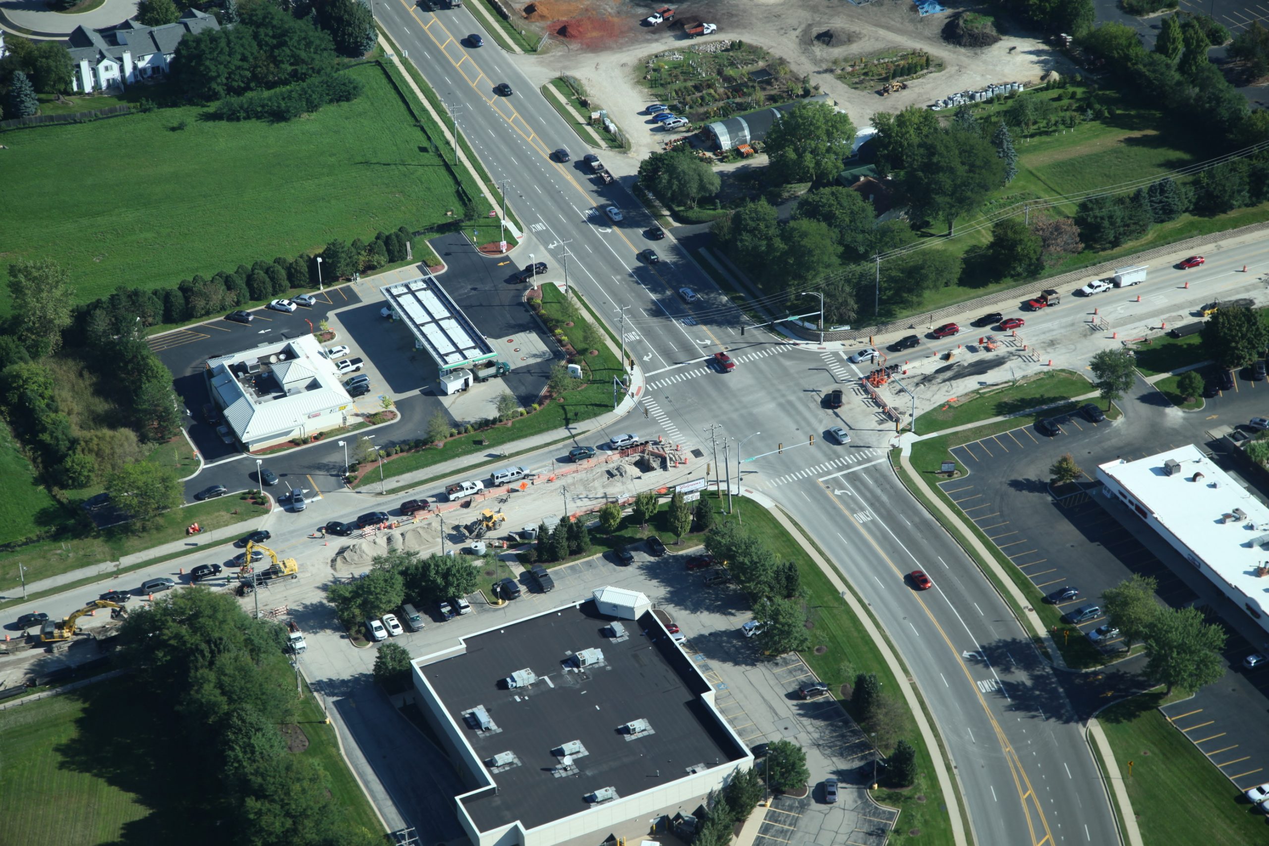 Romeoville Gateway and Bartlett Lake Water Line Benchmark Construction