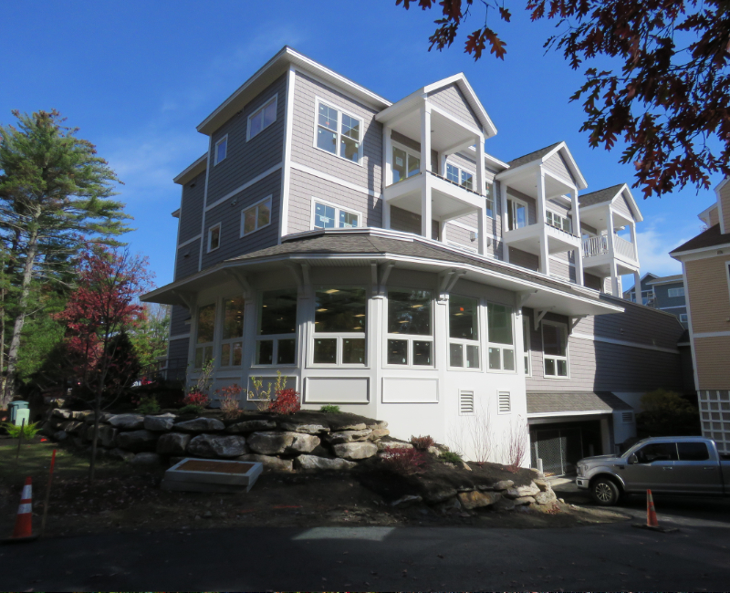 OceanView at Falmouth Fitness BENCHMARK Construction