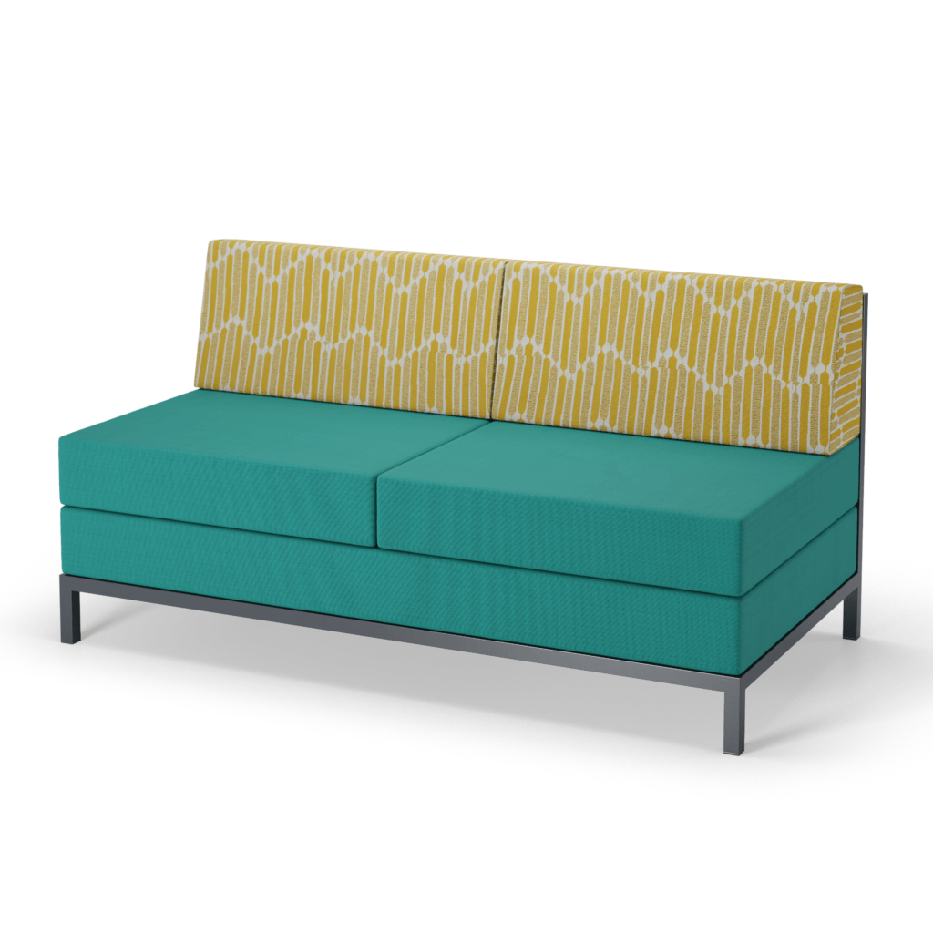 Ventura Armless Loveseat Benchmark Contract Furniture