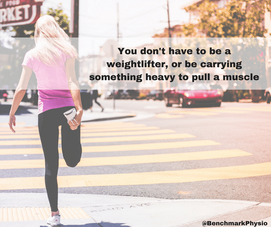 What To Do When You Pull A Muscle Benchmark Physiotherapy