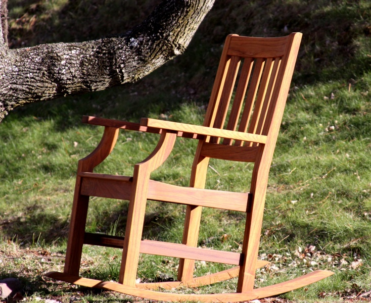 Avalon Teak Rocking Chair [6AVROCKER] 895.00