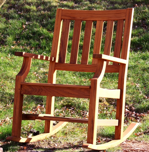 Avalon Teak Rocking Chair [6AVROCKER] 671.25