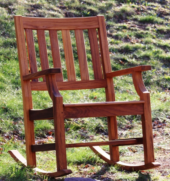 Avalon Teak Rocking Chair [6AVROCKER] 671.25