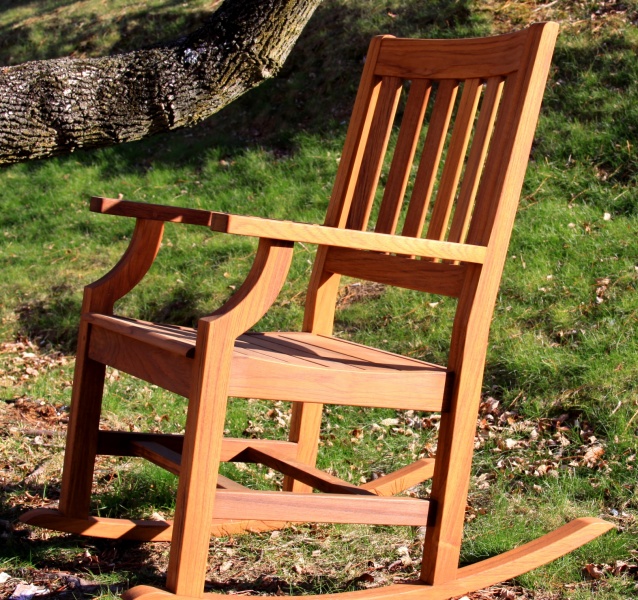 Avalon Teak Rocking Chair [6AVROCKER] 895.00