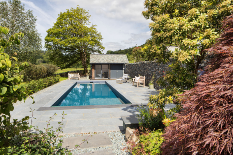 Lake District Pool House and Outdoor Pool Ben Cunliffe Architects