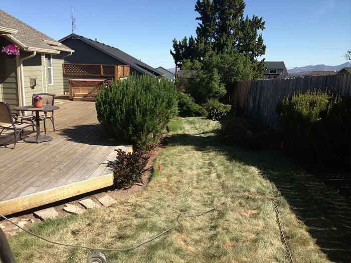 hardscapes bend oregon pavers before Advantage Custom Landscaping