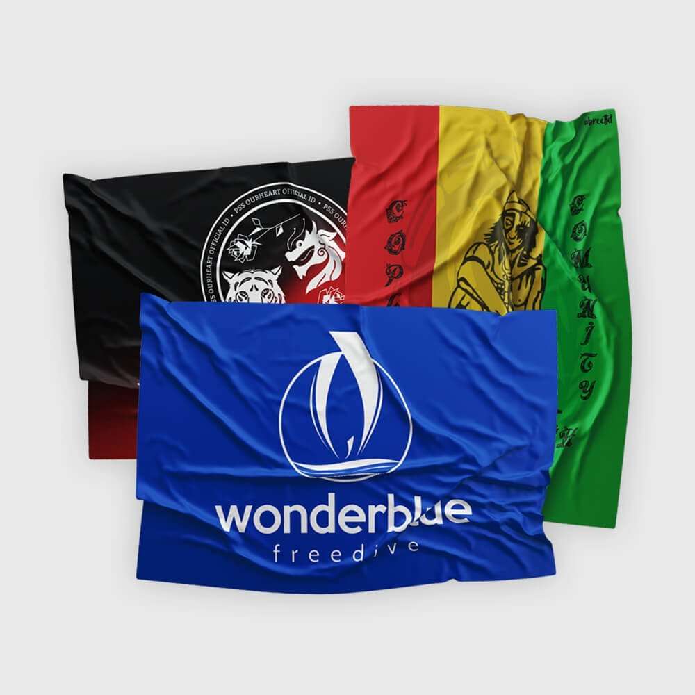 Tempat Bikin Bendera Custom Terbaik 1 Indonesia