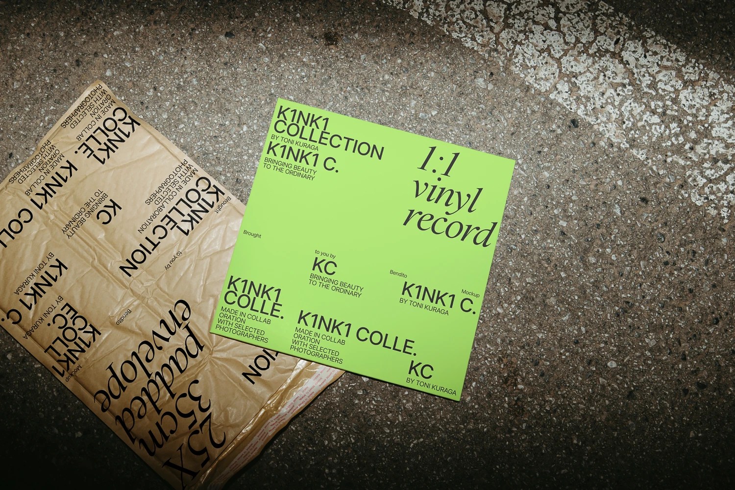 K Vinyl 02 Bendito Mockup