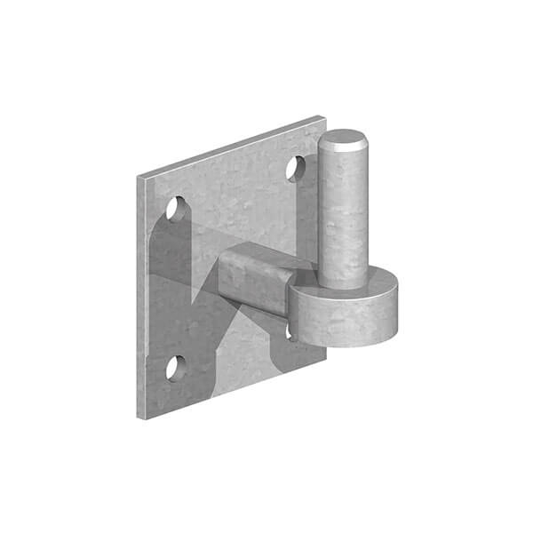 19mm Gate Hanger On 100 x 100mm Plate Galvanised