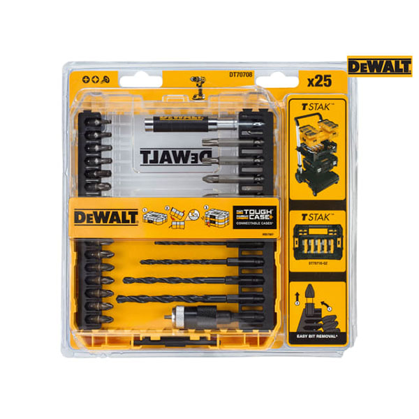 Dewalt 25pce Screwdriver & Drill Bit Set