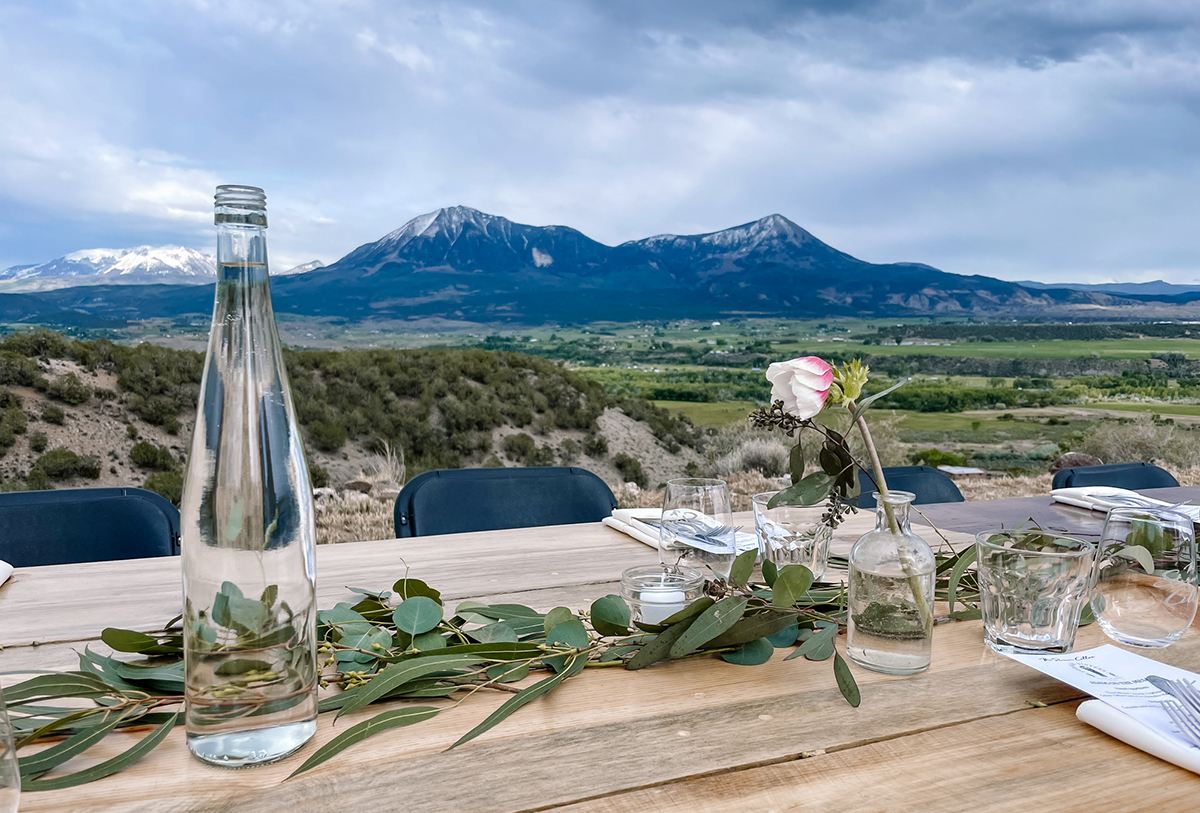 FarmtoTable Outdoor Dinner in Colorado Beneath the Maple
