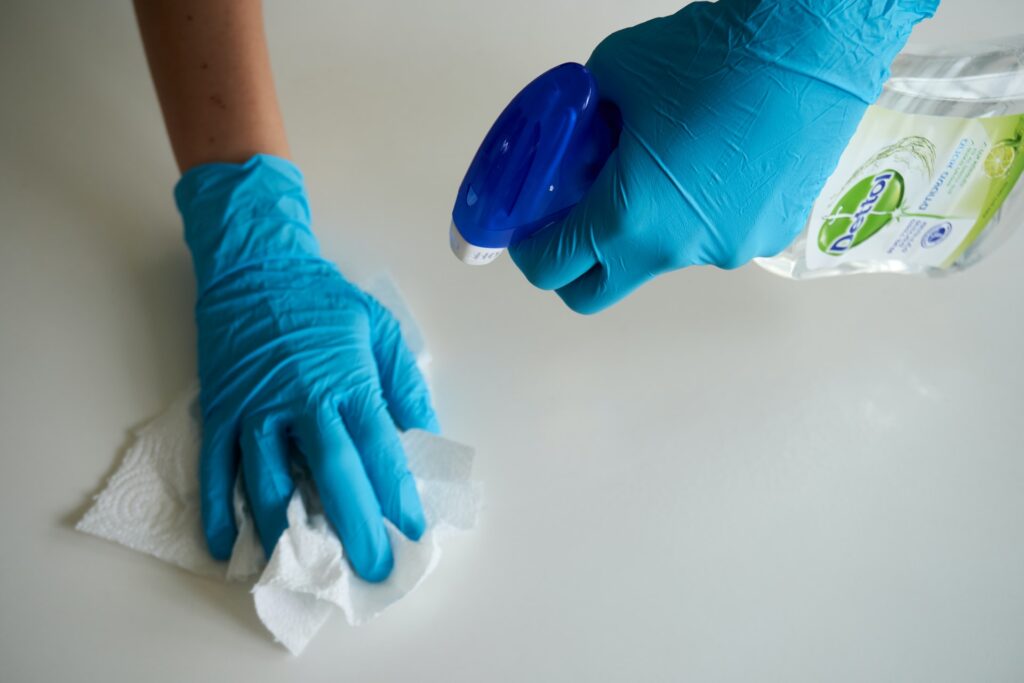 Practical Principles for Cleaning Shared Surfaces and Furniture in