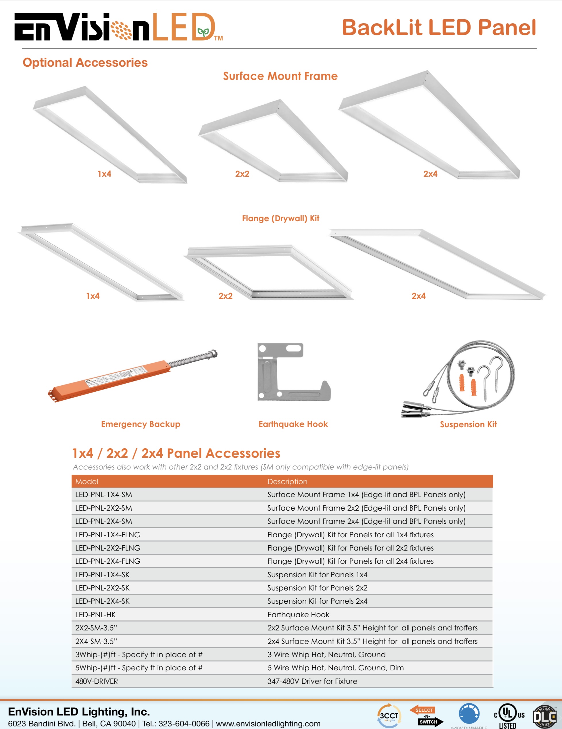 Envision ledBPL2x43m50Tri Hybrid Flat Panel Benergy