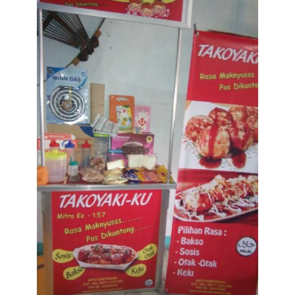 Franchise Takoyaki Hanya 3jt Langsung Jualan 0812 1866 8989